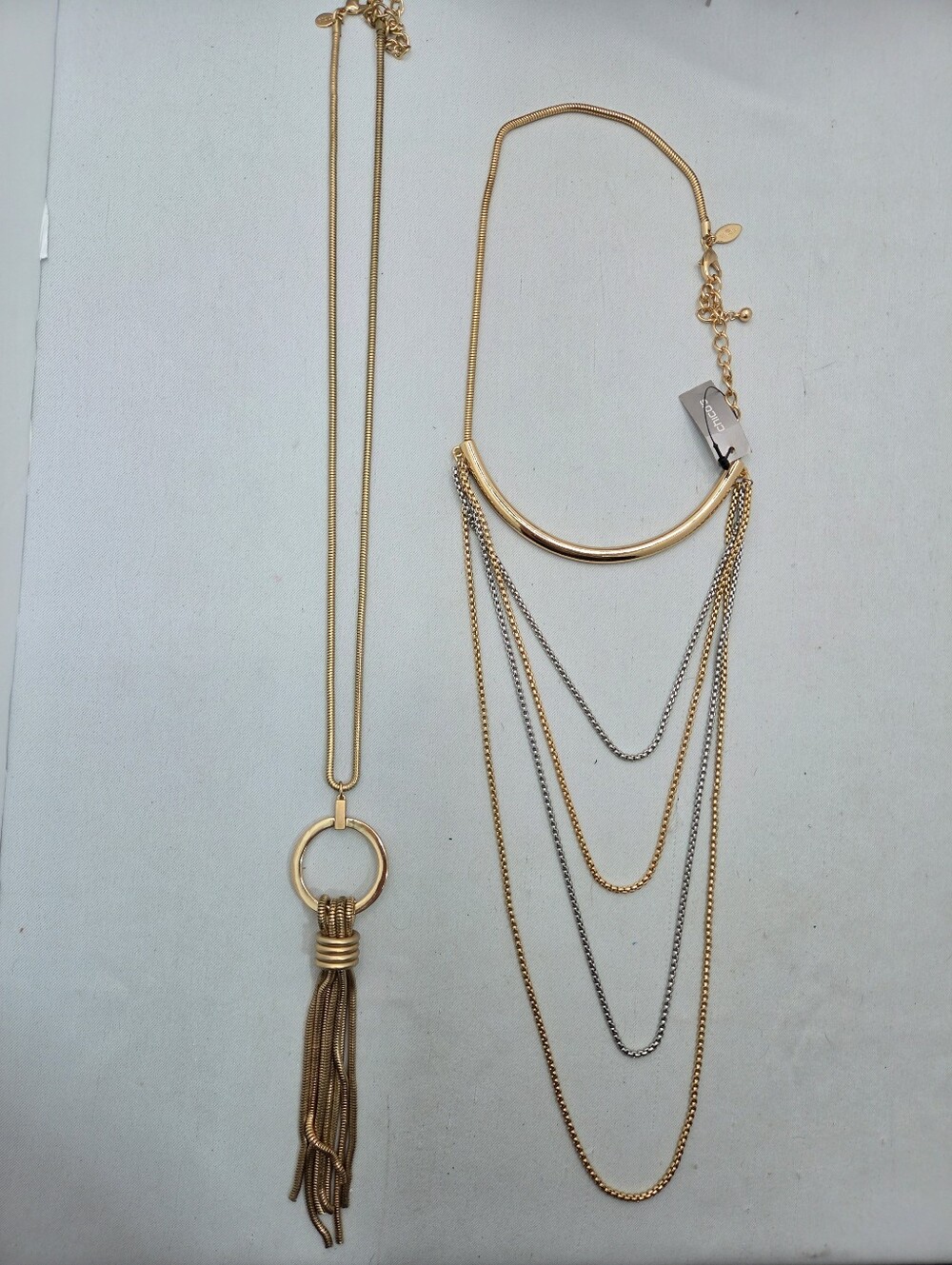 HUGE ​52pc Vintage & Modern Jewelry Lot CHICO'S TALBOTS ANNE KLEIN Necklaces Ear - Picture 14 of 15